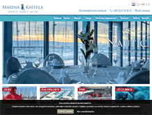 Tablet Screenshot of marina-kastela.hr